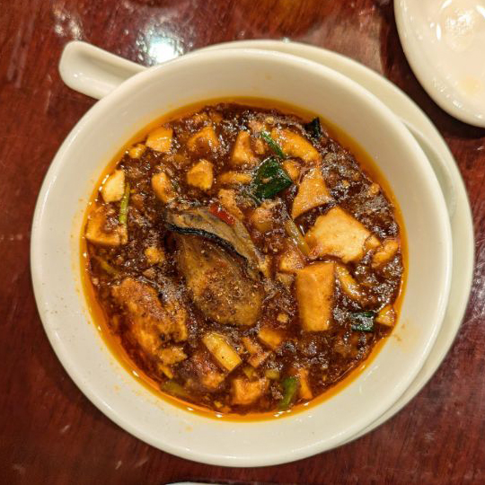 辛い!けど美味しかった麻婆豆腐